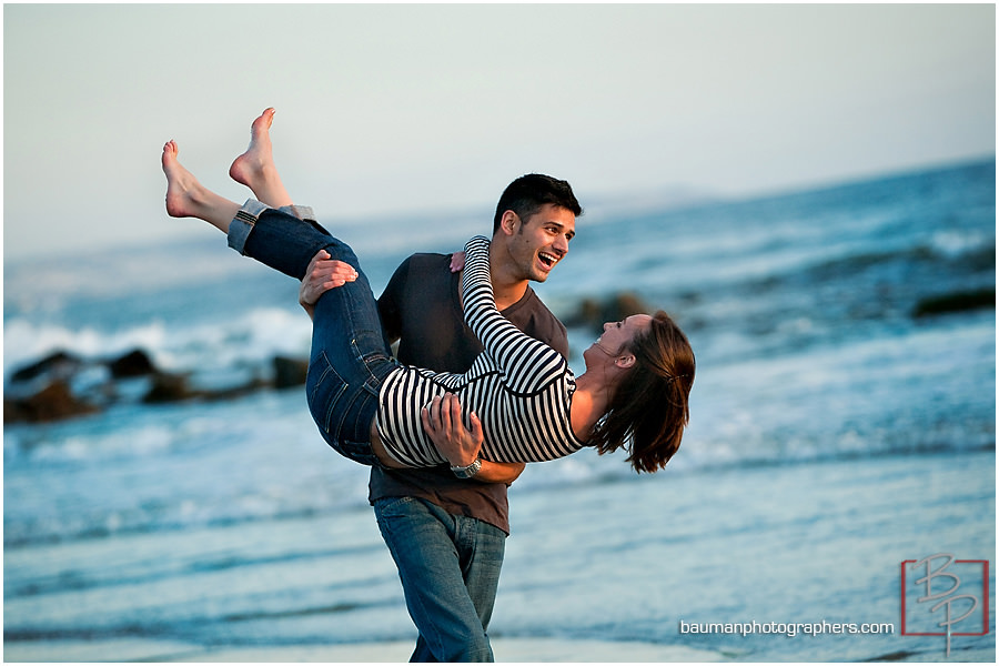 Bauman Photography engagement shoot at Coronado Island