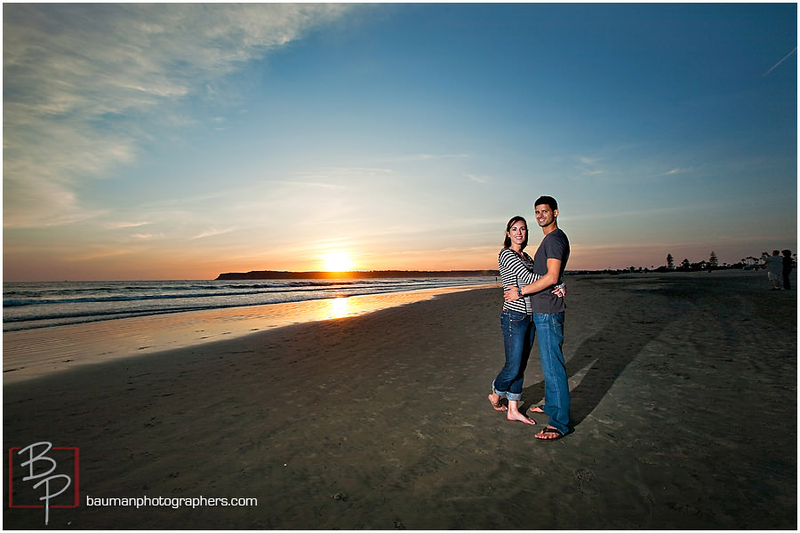 San Diego engagement photos at Coronado Island