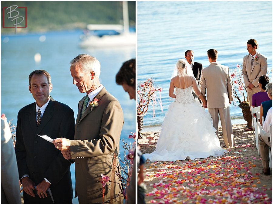 Lake Tahoe ceremony photography