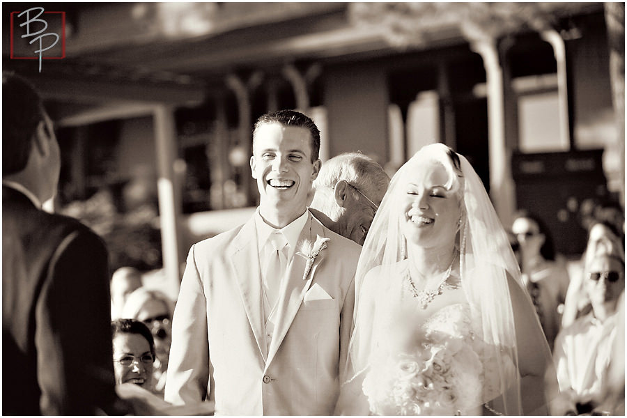 Photographs of ceremony in Lake Tahoe