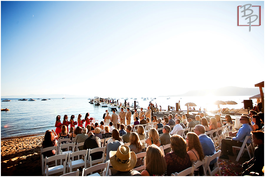 Wedding ceremony photography by Bauman Photographers