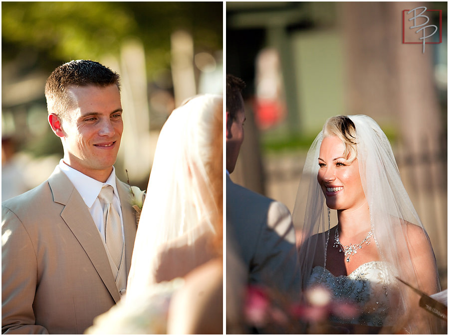 Photography during wedding ceremony