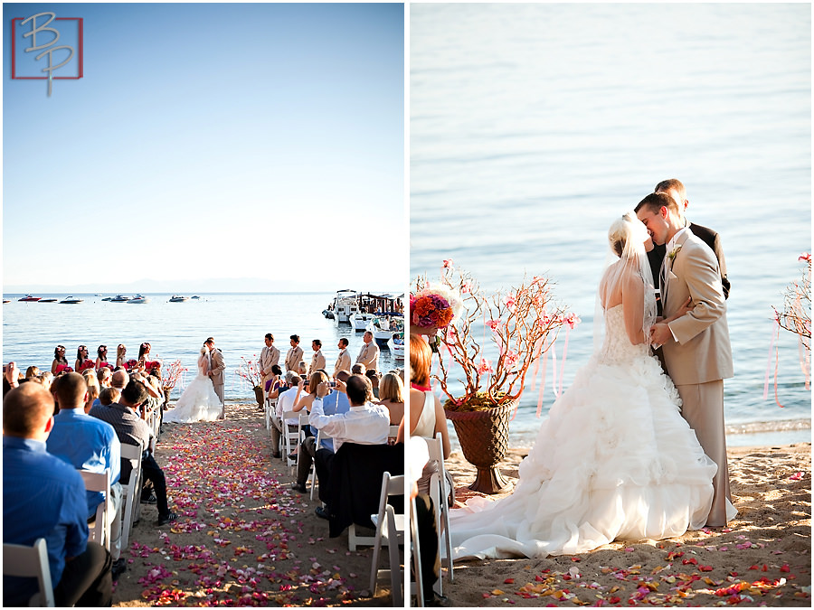 Destination wedding photography in Lake Tahoe