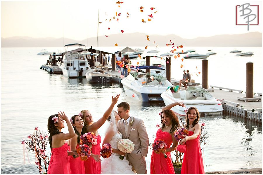 Wedding ceremony photos in Lake Tahoe