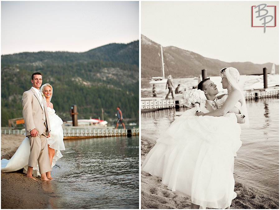 Lake Tahoe destination wedding photography