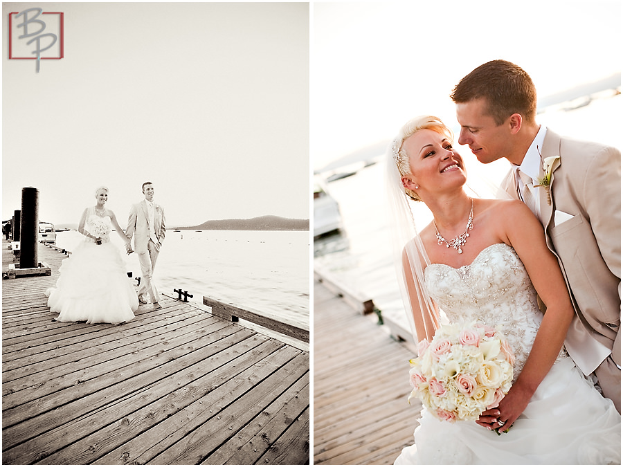 Newlywed couple photography