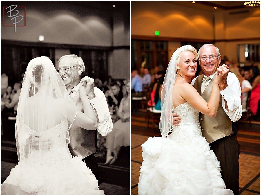 Wedding reception photography at Hyatt Lake Tahoe