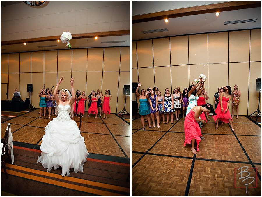 Photos of bouquet toss