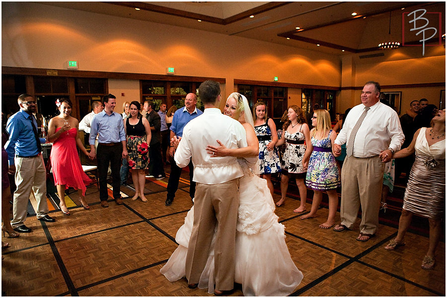 Hyatt Lake Tahoe wedding reception photographs