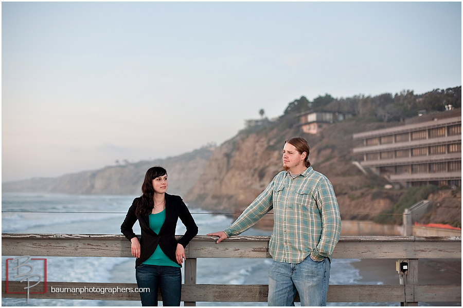 beach engagement photos