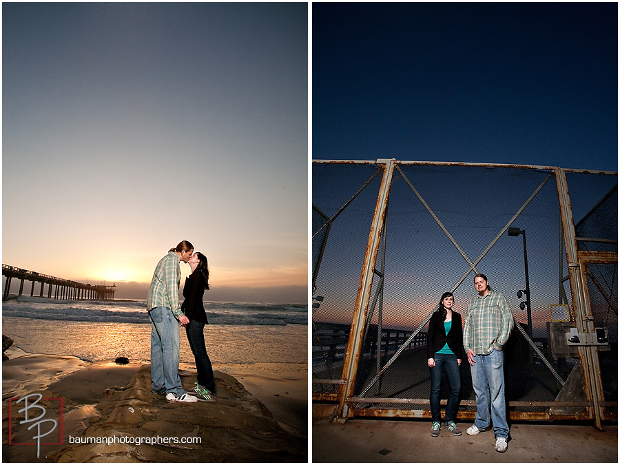 engagement photography at the beach