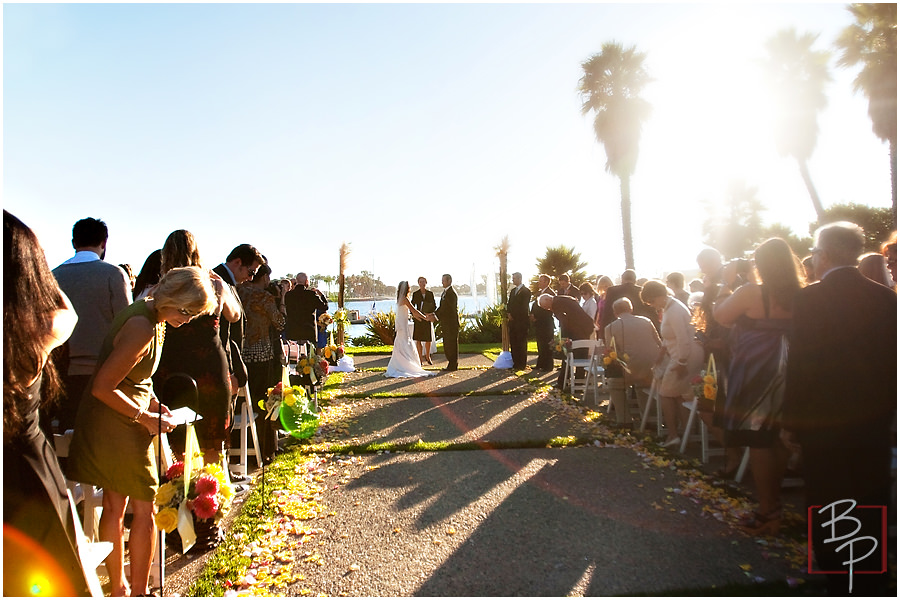 San Diego Outdoor Wedding Ceremony
