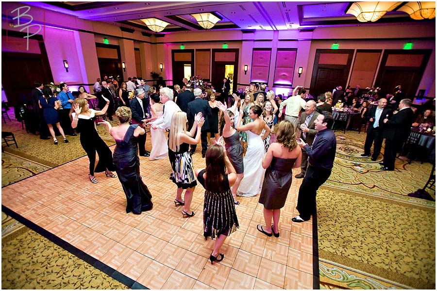 The dance floor