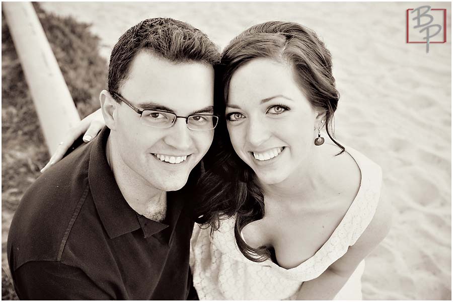 Couple at Orange County Beach 