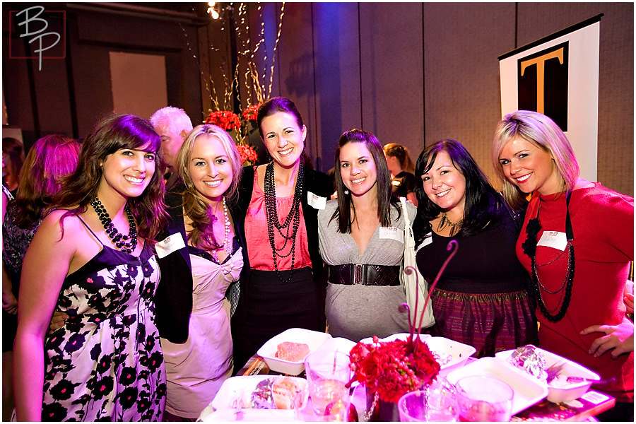 Group shot of ladies at SDSW party