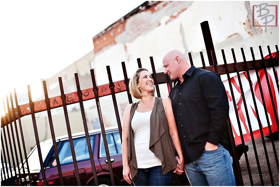 Couple at Gaslamp, Downtown San Diego 