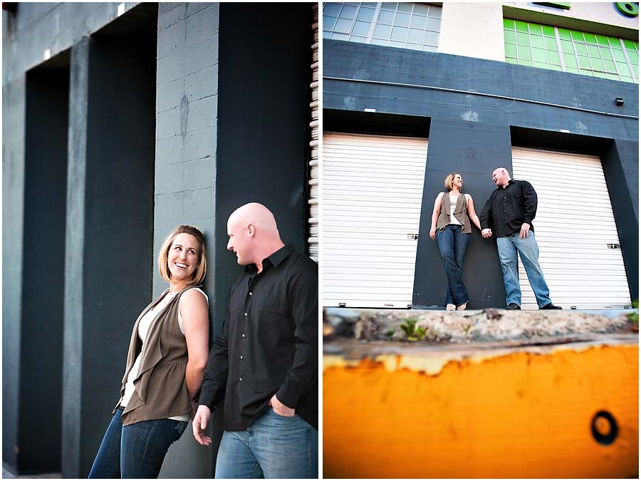 Couple at Gaslamp, Downtown San Diego 