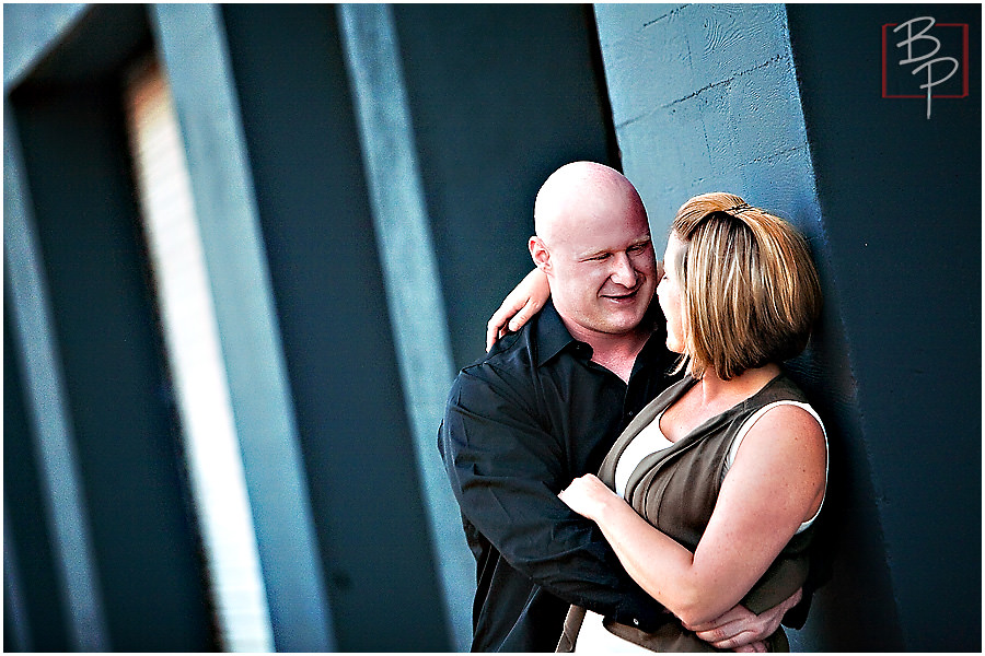 Couple at Gaslamp, Downtown San Diego 