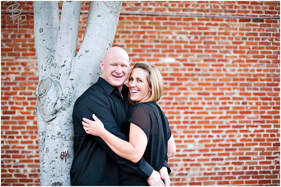 Couple at Gaslamp, Downtown San Diego 