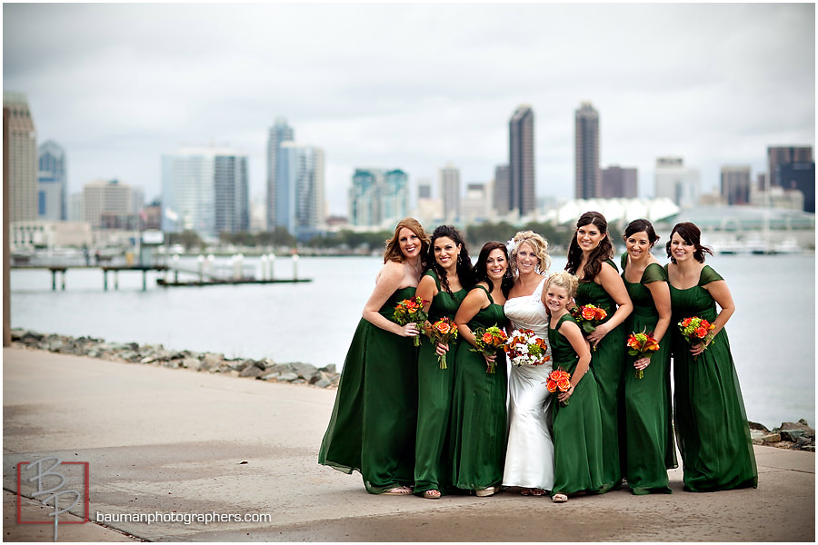 Coronado Island wedding portraits