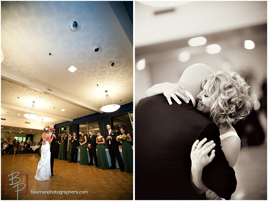 first dance portrait in Island Club