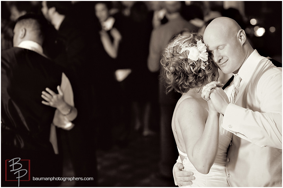 bride and groom photography by Bauman