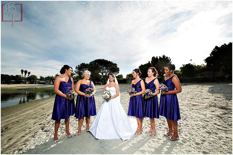 Wedding beach photographs