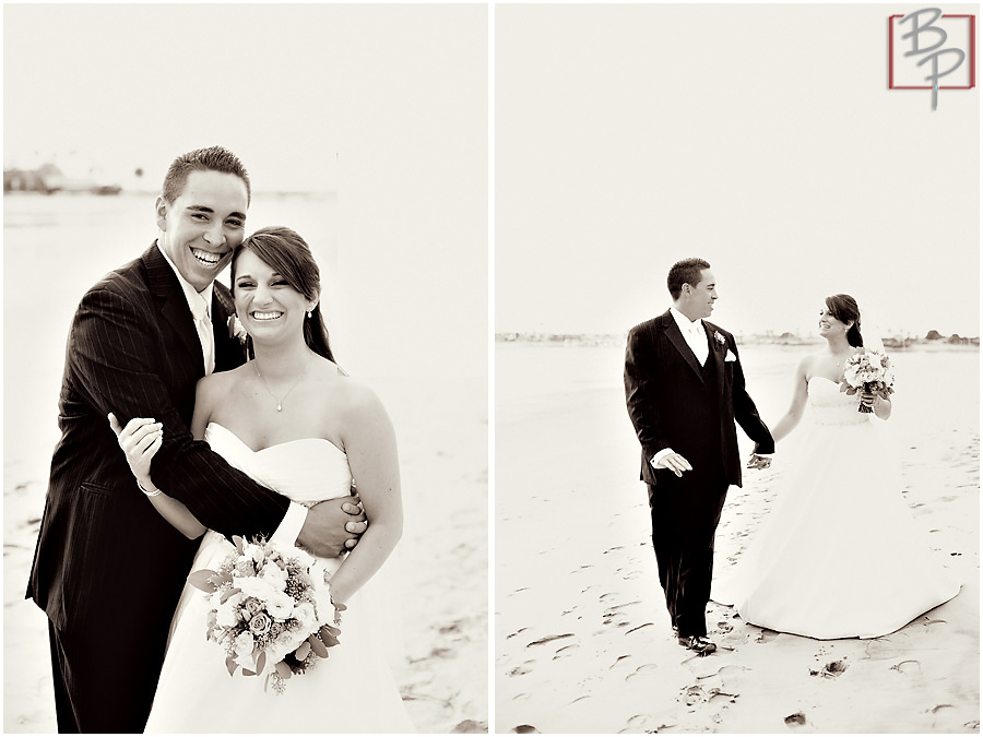 Beach wedding photography in San Diego