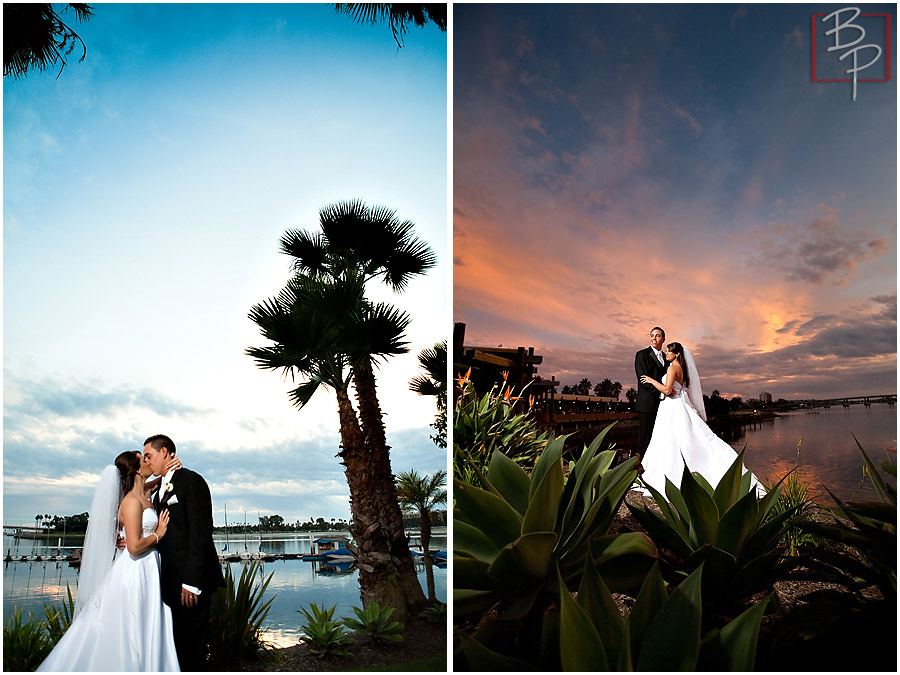 Wedding couple beach photography