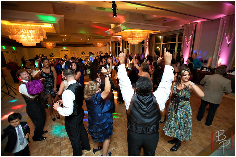 Wedding reception photographs in San Diego