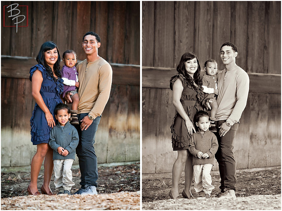 Family portrait session San Diego