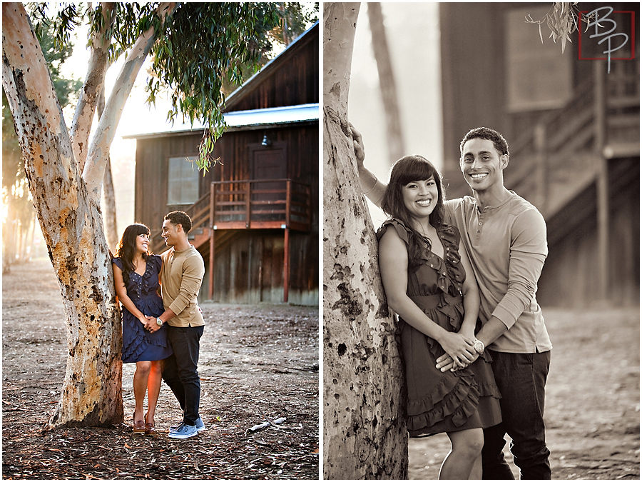 Couple photography at Olivenhain Town Hall