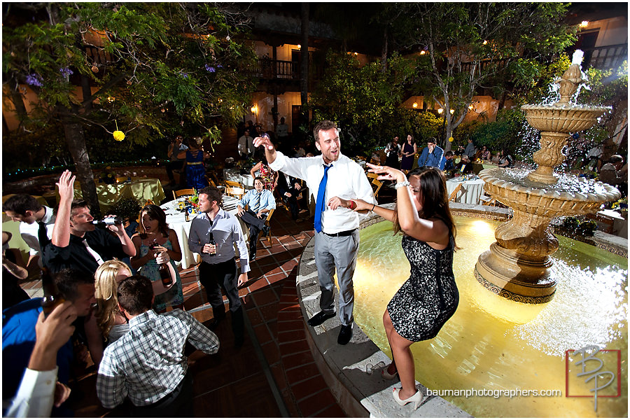 San Diego fun wedding party