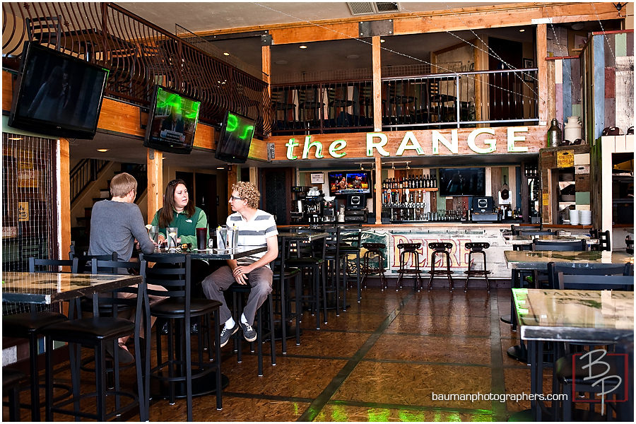 The Range restaurant photography