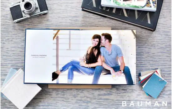 Engagement Albums by Bauman Photographers