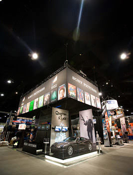 Sony Pictures Booth at Comic-Con 2008